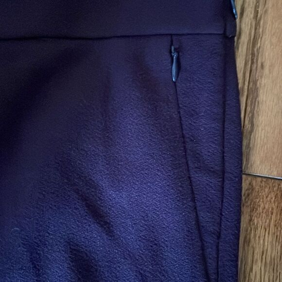 Worth Merlot Double Knit Crepe Mason Pants Women’s Sz 0 NWT - Picture 5 of 11